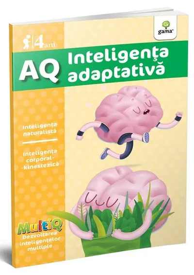 Inteligența adaptativă. AQ (4 ani). MultiQ - Paperback brosat - ***
