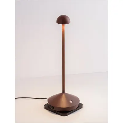 Lampa podea LUMO Nisipiu Rust Brown Aluminiu turnat Aluminiu & Polycarbonate Frost LED 2W 120Lm 3.7V 3000K IP54 combine cu 9030609 or 9030614