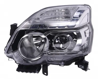 Far stanga D1S H1, electric, cu motoras, interior argintiu, semnalizator transparent NISSAN X-TRAIL T31, Off-road intre 2007-2010