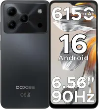 Telefon Doogee Note 56 4G Octa-Core 6.56-inch IPS 90Hz 4GB RAM 64GB 6150mAh Android 16 Black