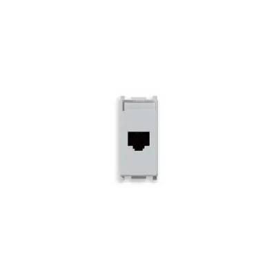 Priza EDP RJ45 Vimar(Plana) silver
