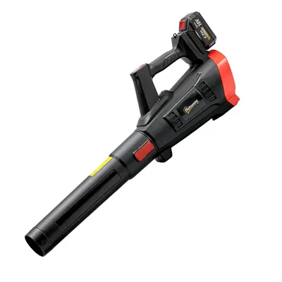 Outsunny Suflător cu Baterie 18V, Suflător de Frunze cu 2 Baterii 4Ah, Motor Brushless 600W, 3 Trepte Viteză 149 km/h, Turbo Boost, 2 Țevi, Încărcător, pentru Grădină Frunze Zăpadă Praful | Aosom Romania
