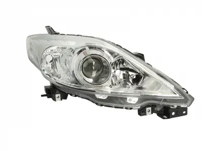 Far dreapta (H7 HB3, electric, cu motoras, fundal cromat) MAZDA 5