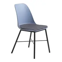 Scaun Unique Furniture Whistler, albastru-gri