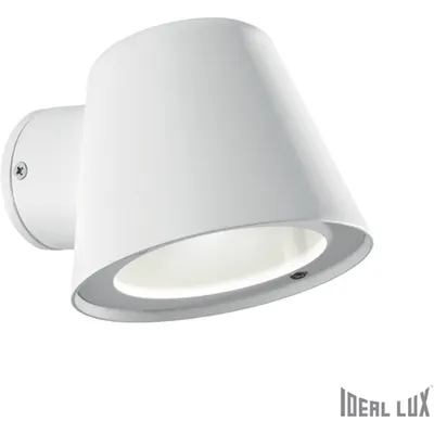 Aplica de exterior Gas, 1 bec, dulie GU10, L:115 mm, H:95 mm, Alb
