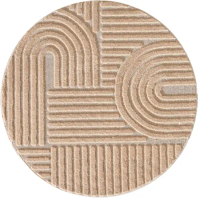 Covor roz deschis rotund ø 200 cm Art 1121 – Ayyildiz Carpets