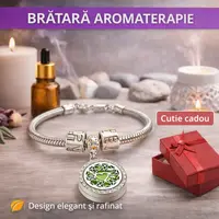 Bratara aromaterapie, tip difuzor pentru uleiuri esentiale V30