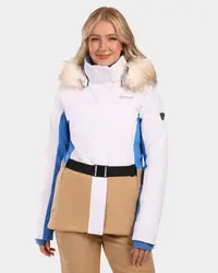 Geaca ski sau snowboard KILPI Carrie, Alb, Femei