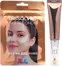 Kocostar Set Under Eye Ultimate Care - Ser și plasturi pentru ochi, 30 ml + 7 perechi
