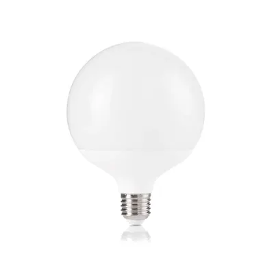 E27 globo d125 18w 3000k cri80 Alb Alb