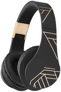 Căști wireless PowerLocus - P2, negru/auriu