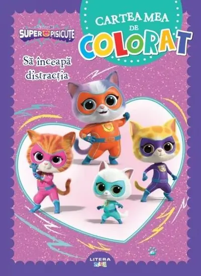 Disney. Superpisicuțe. Cartea mea de colorat. Să înceapă distracția - Paperback - Disney
