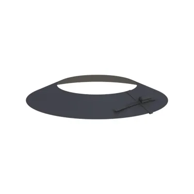 Colier / flansa anti intemperie - DW Black 50 FI150