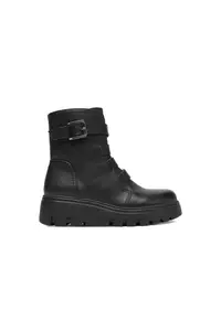 Ghete cu platforma fete negru