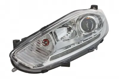 Far fata stanga (H1 H7 LED PY21W, electric, cu motor, culoare interior: cromat) potrivit FORD FIESTA VI 01.13