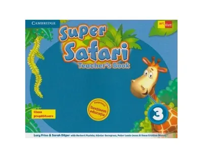 Super Safari. Teacher 's book. Limba Engleză. Clasa pregătitoare - Paperback brosat - Günter Gerngross, Herbert Puchta, Lucy Frino, Sarah Dilger