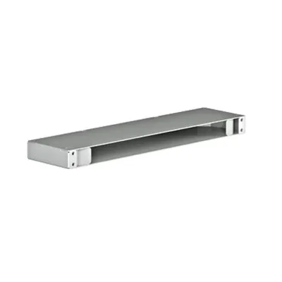 IS-1 cable manager overlength storage 1U RAL9005 black
