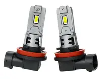 Set 2 becuri auto LED H11 K7 model 3570 de 100W 10000 lumeni 6000k