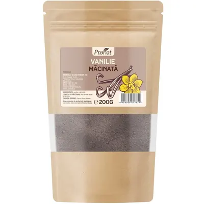 Vanilie Macinata 200g