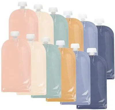 Set de pungi pentru alimente Jane - reutilizabile, 200 ml, 12 bucăți