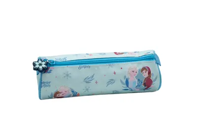Penar etui 1 fermoar rotund 21x7x7 cm Frozen