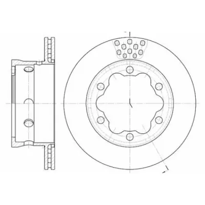 Disc frana REMSA 6623.10