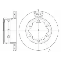 Disc frana REMSA 6623.10
