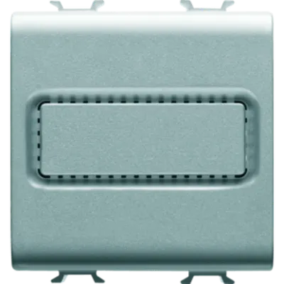 Three Tone Ringer and 3 Independent Inputs - 12v Ac/dc 6va 80 Db At 1 Meter - 2 Modules - Titanium - Chorus
