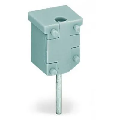 Test plug module; without locking device; modular; for 4-conductor terminal blocks; gray