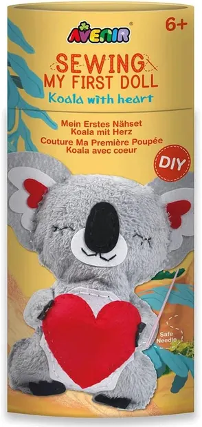 Set creativ Avenir - Coase-ți o jucărie de pluș , Koala