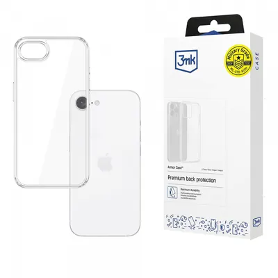 Husa pentru Apple iPhone 17e / 16e, 3MK, Armor, Transparenta