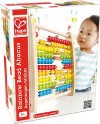 Abac Hape - Curcubeu, din lemn