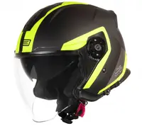 Casca moto semi-integrala, Origine Palio 2.0 Techy, culoare negru galben, marime L