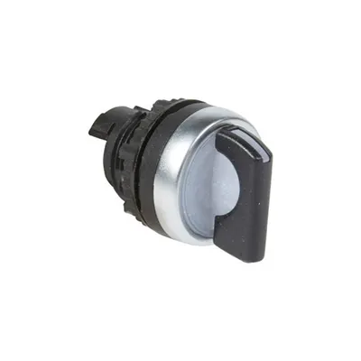 Osmoz illum standard handle selector switch - 2 stay-put positions (0-12h) - negru