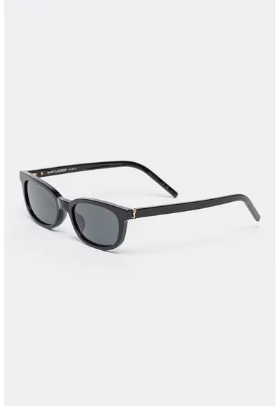 Ochelari de soare cu logo lateral - Negru