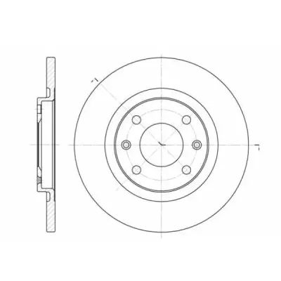 Disc frana REMSA 6536.00