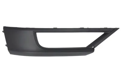 Grila bara Fata Dreapta Inferior, cu orificii proiector ceata, cu orificii senzori parcare, plastic, negru potrivit VW GOLF ALLTRACK VII, GOLF SPORTSVAN VII 08.12