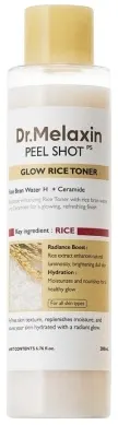 Dr. Melaxin Toner facial iluminator Glow White Rice, 200 ml