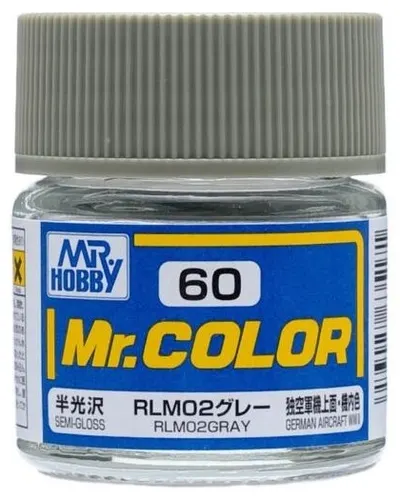 Vopsea acrilică Mr. Hobby - Mr. Color, RLM02 Gray, 10 ml