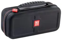 Husă Nacon - Hard Shell Case Medium Size, neagră (Nintendo Switch 2/Switch/OLED)