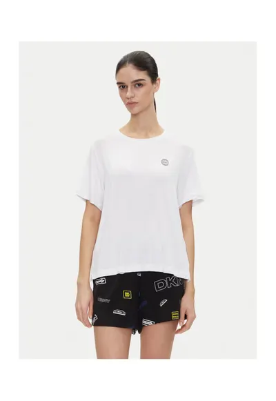 Pijama dama YI70051 - Viscoza - Alb/Negru