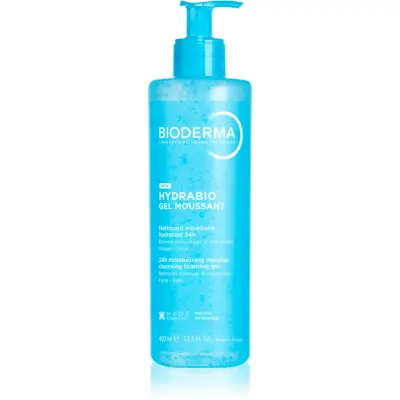 Bioderma Hydrabio Gel Moussant gel micelar de curățare cu efect de hidratare 400 ml