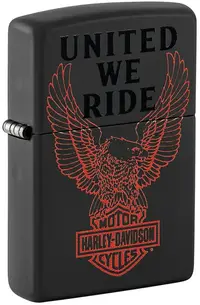 Brichetă Zippo Harley-Davidson - United We Ride