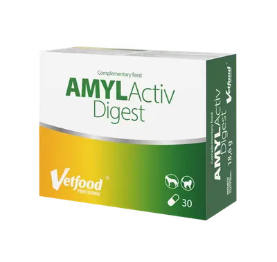 VetFood Amylactiv Digest, 30 capsule