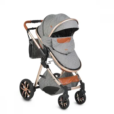 Carucior 2in1 transformabil Moni Alma Dark Grey cu Sezut reversibil,Cadru din aluminiu,Roti EVA rezistente cu suspensii,Frana,Capotina cu vizier,Spatar reglabil,Centura de siguranta,Cos de cumparaturi,Husa picioare si Geanta
