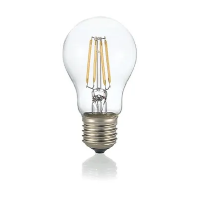 Bec LED Goccia transparent, dulie E27, 8 W - 3000 K, lumina calda