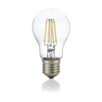 Bec LED Goccia transparent, dulie E27, 8 W - 3000 K, lumina calda