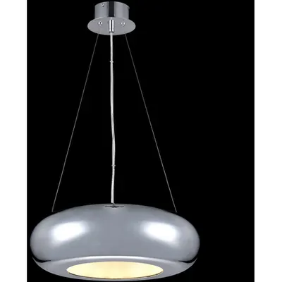 Lampa suspendata Modern Pulsar LED,1 x 18W,D.400,cm,H.1000 cm,Crom