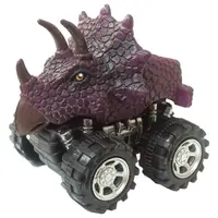 Mașinuță cu sistem friction triceratops multicolor