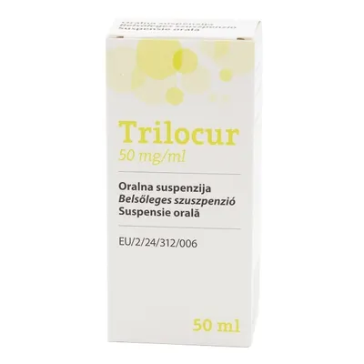 Trilocur 50mg/ml, suspensie orala caini, 50ml
